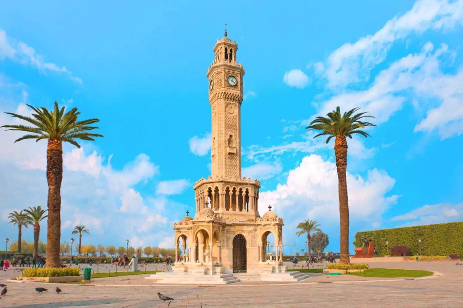 izmir clock tower izmir clock tower
